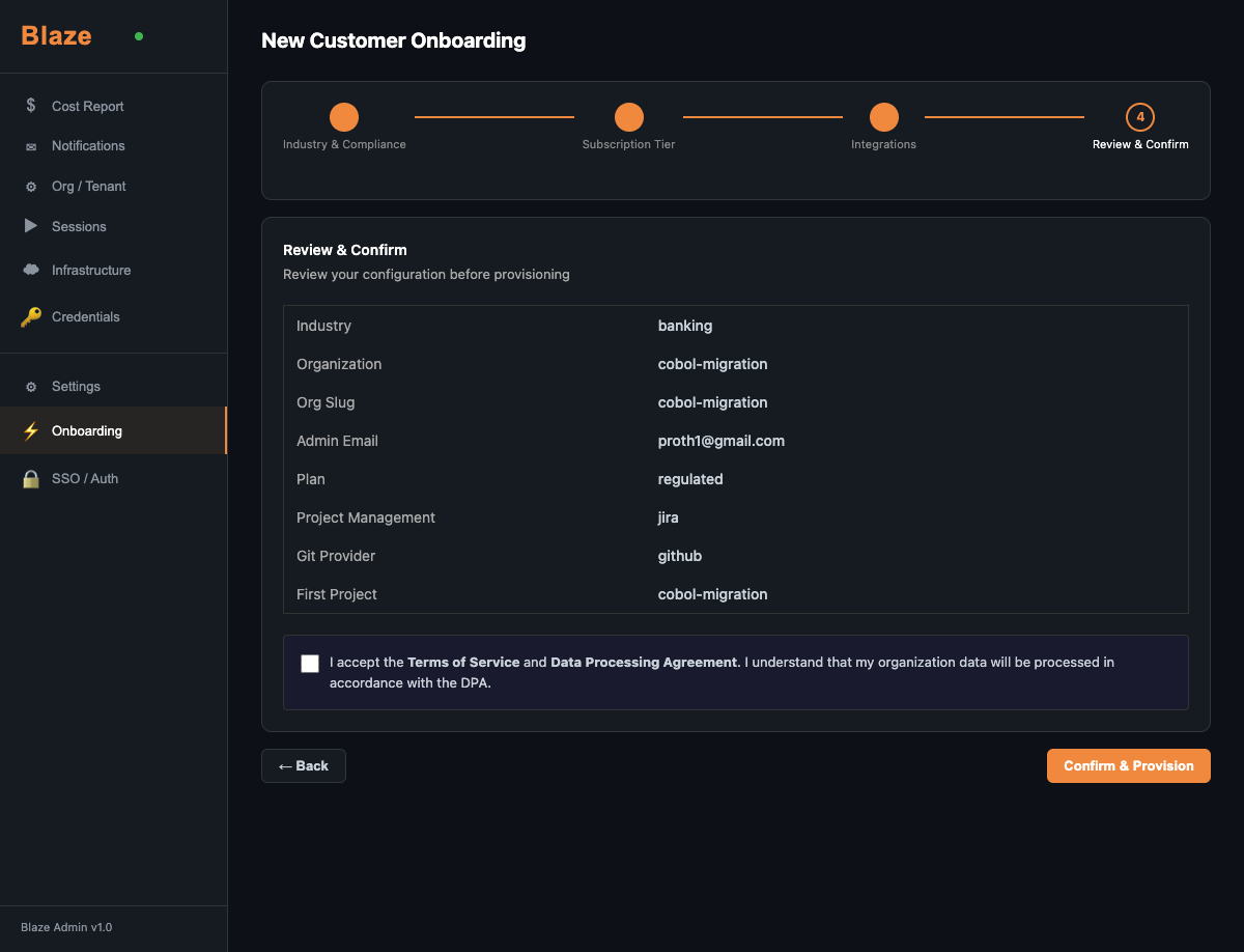 Step 4: Review and confirm